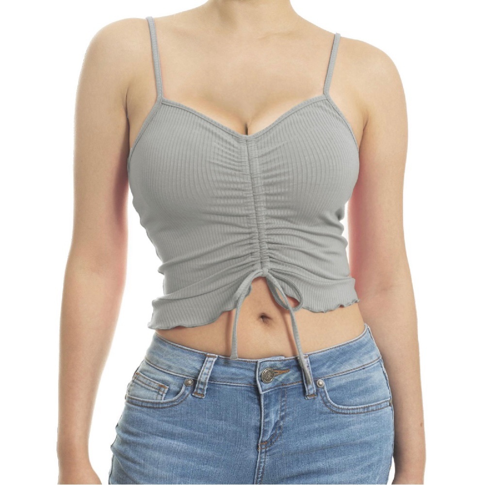 MixMatchy Women's Gray Top Size Small